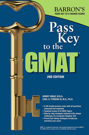 Pass Key to the GMAT (Barron's Test Prep),Used