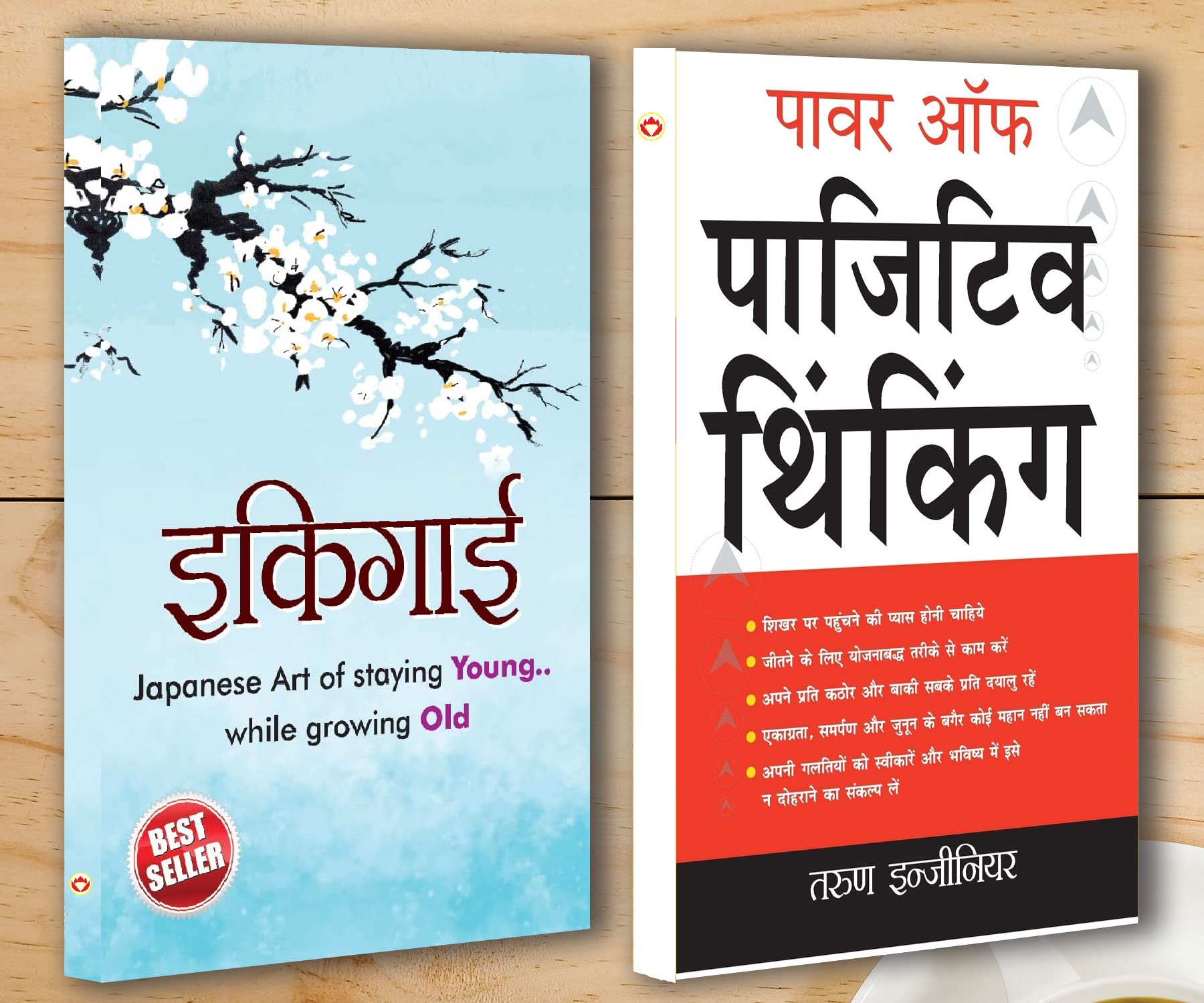 Best Motivational Books In Hindi - Ikigai () + Power Of Positive Thinking (   )