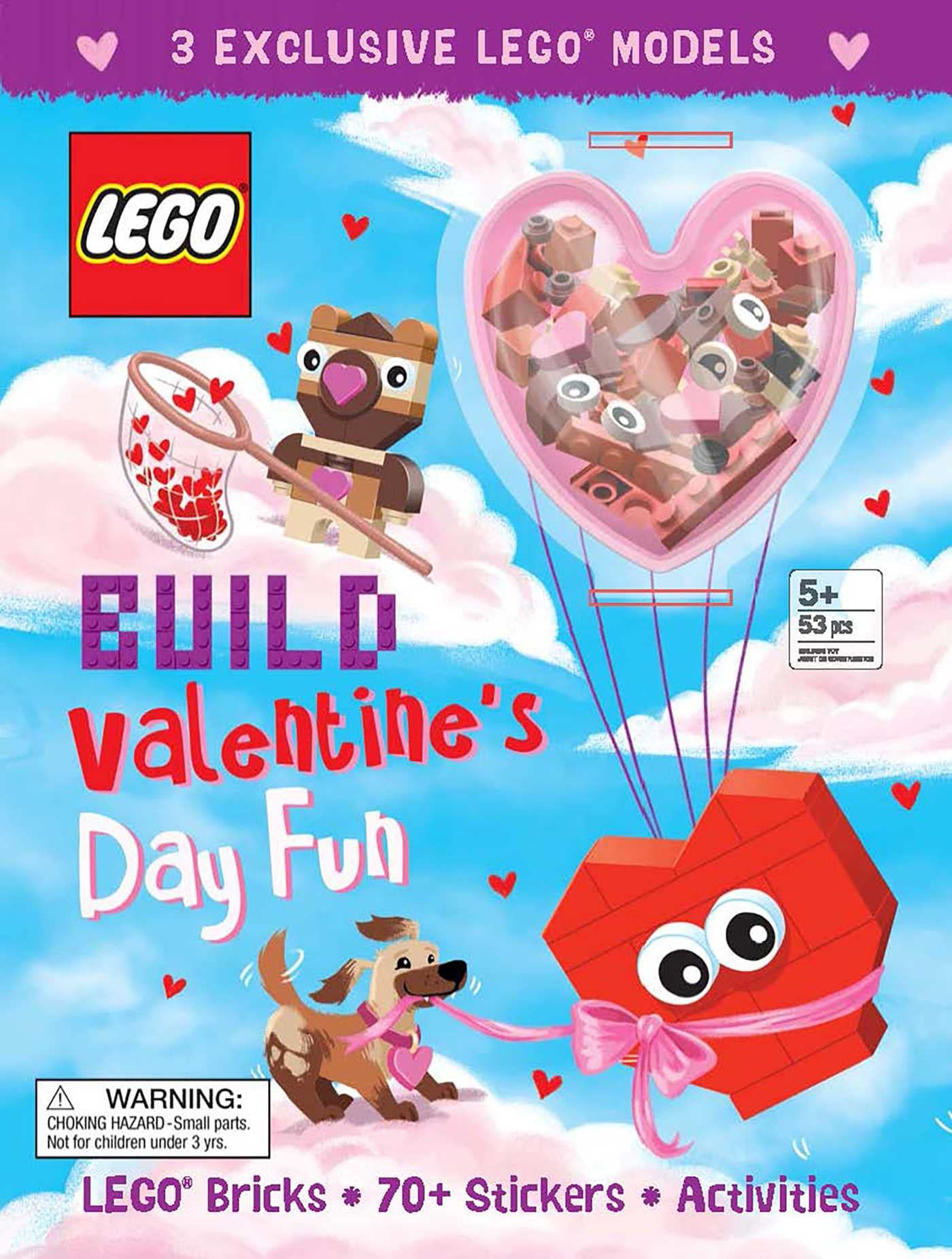 Lego Books: Build Valentine'S Day Fun! (Activity Book With Minifigure),New