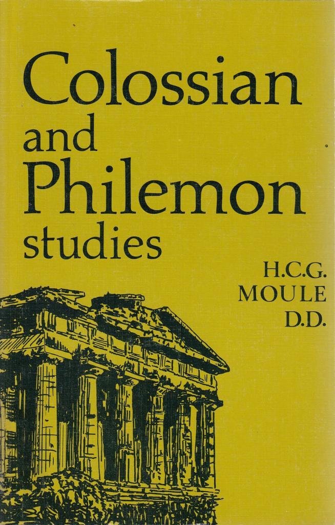 Colossian and Philemon Studies,Used