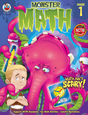 Monster Math, Grade 1,Used