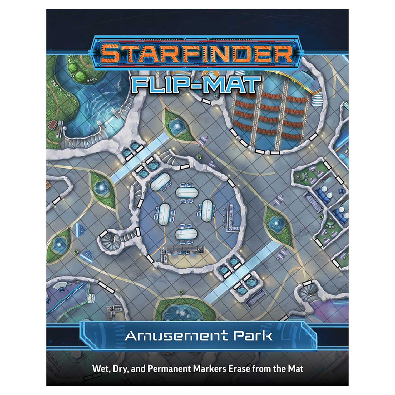 Starfinder FlipMat: Amusement Park,Used