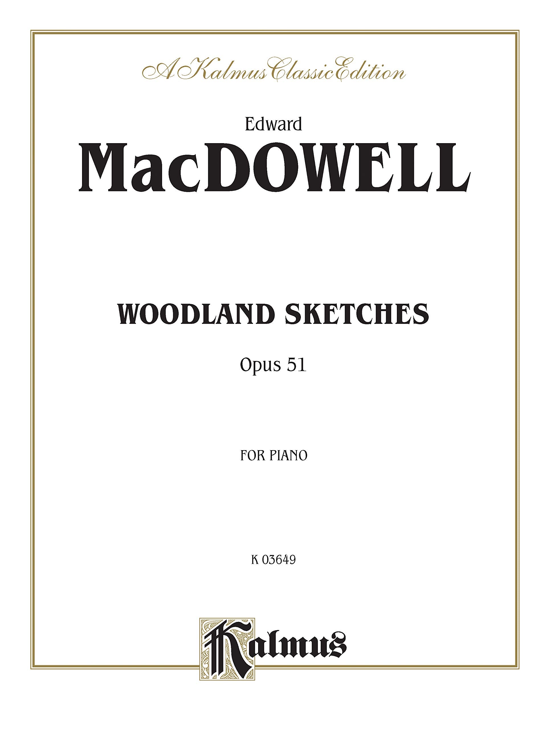 Woodland Sketches (Kalmus Edition),Used