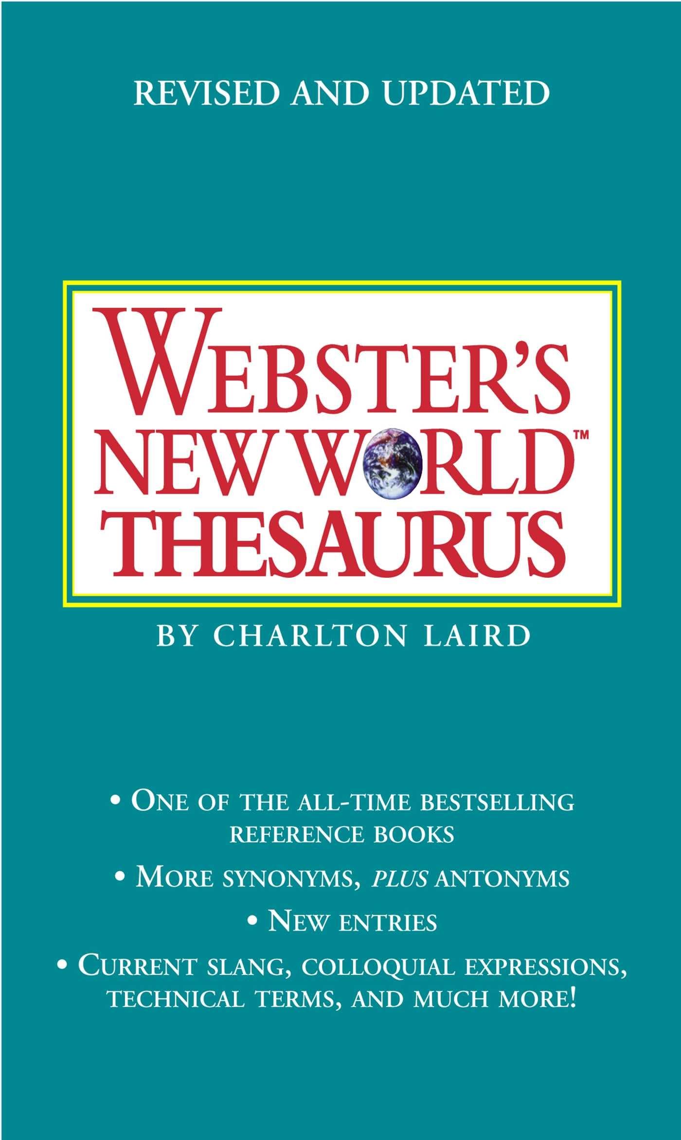 Webster's New World Thesaurus: Third Edition,Used
