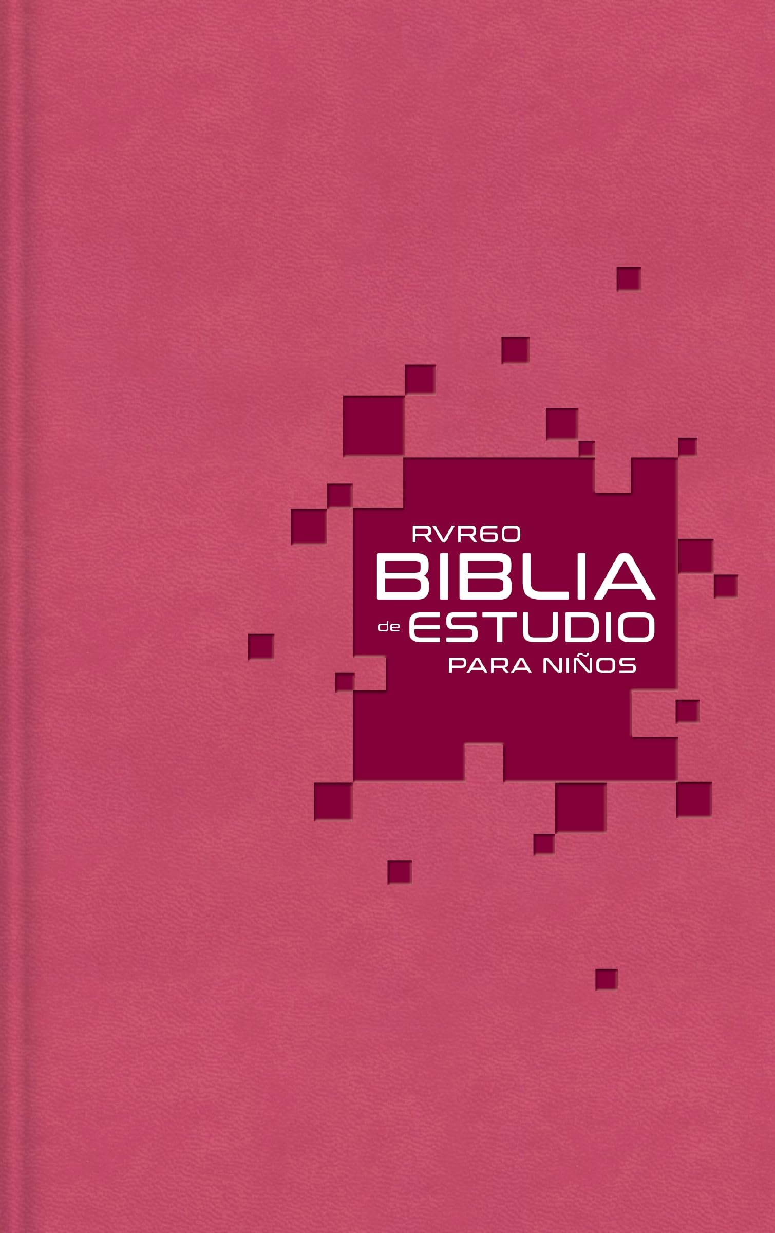Rvr60 Biblia De Estudio Para Nios, Leathersoft, Rosado: La Biblia Para Nios Ms Completa (Spanish Edition)