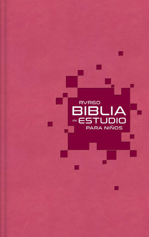 Rvr60 Biblia De Estudio Para Nios, Leathersoft, Rosado: La Biblia Para Nios Ms Completa (Spanish Edition)