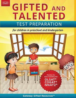Gifted And Talented Test Preparation: Gifted Test Prep Book For The Olsat, Nnat2, And Cogat; Workbook For Children In Preschool ,Used