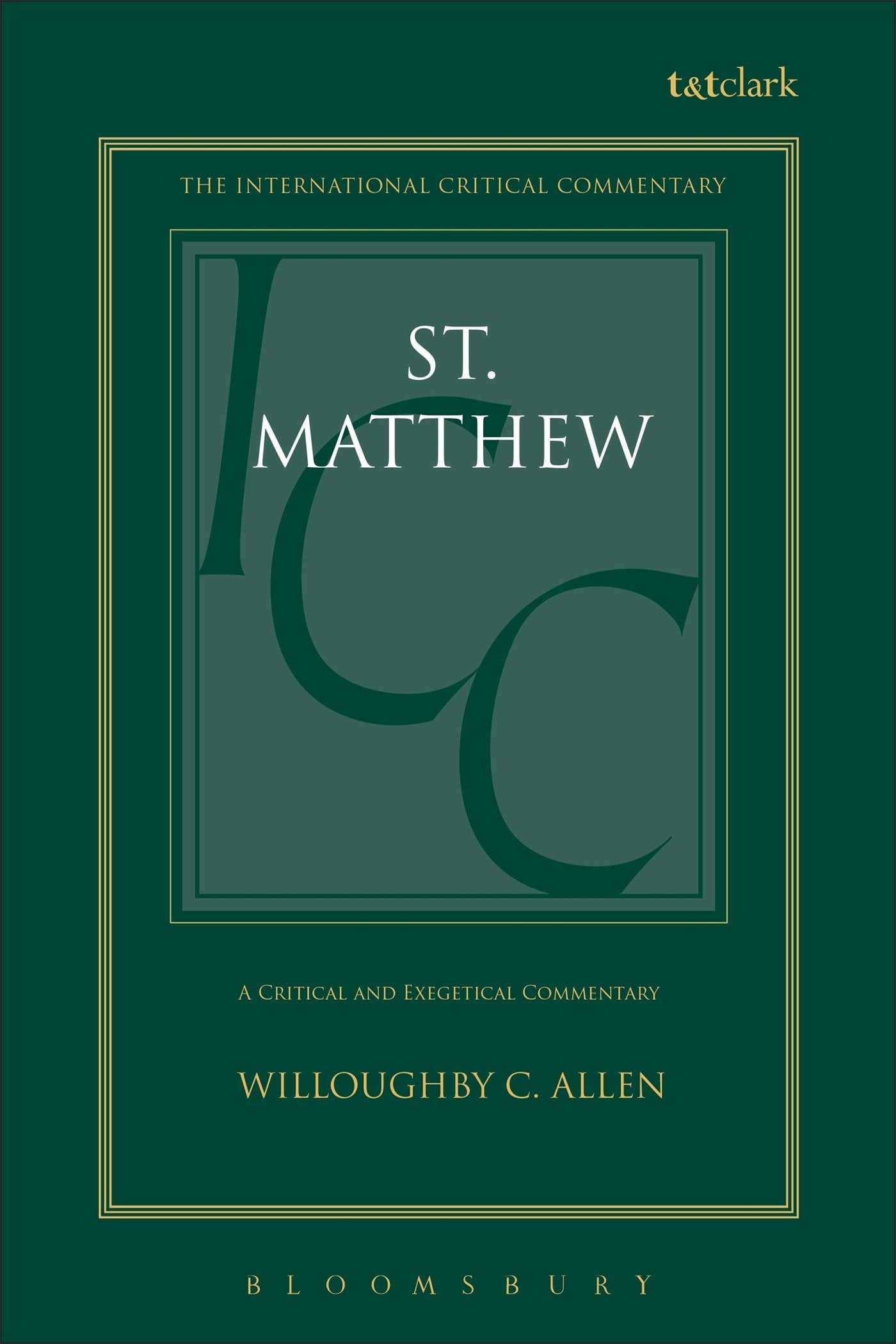 St. Matthew (International Critical Commentary),Used