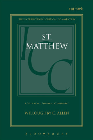 St. Matthew (International Critical Commentary),Used