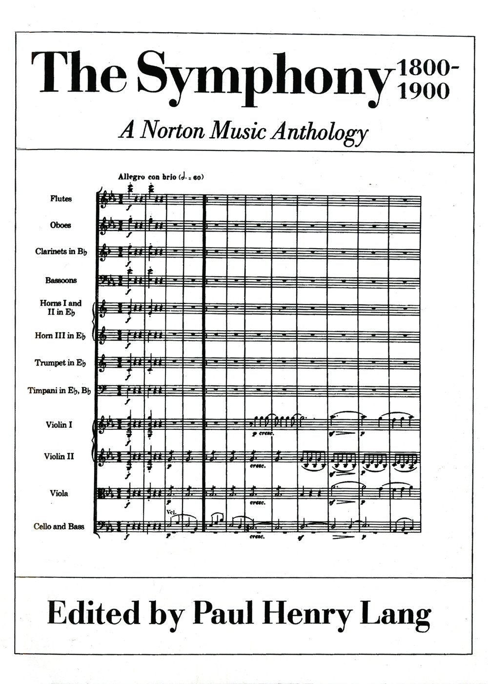 The Symphony 18001900: A Norton Music Anthology,Used
