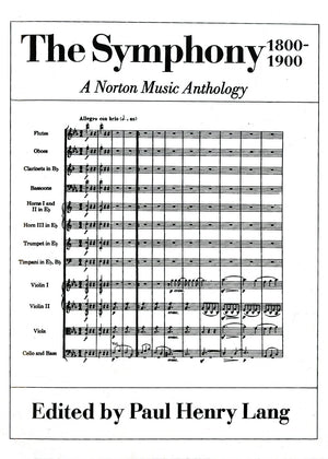 The Symphony 18001900: A Norton Music Anthology,Used