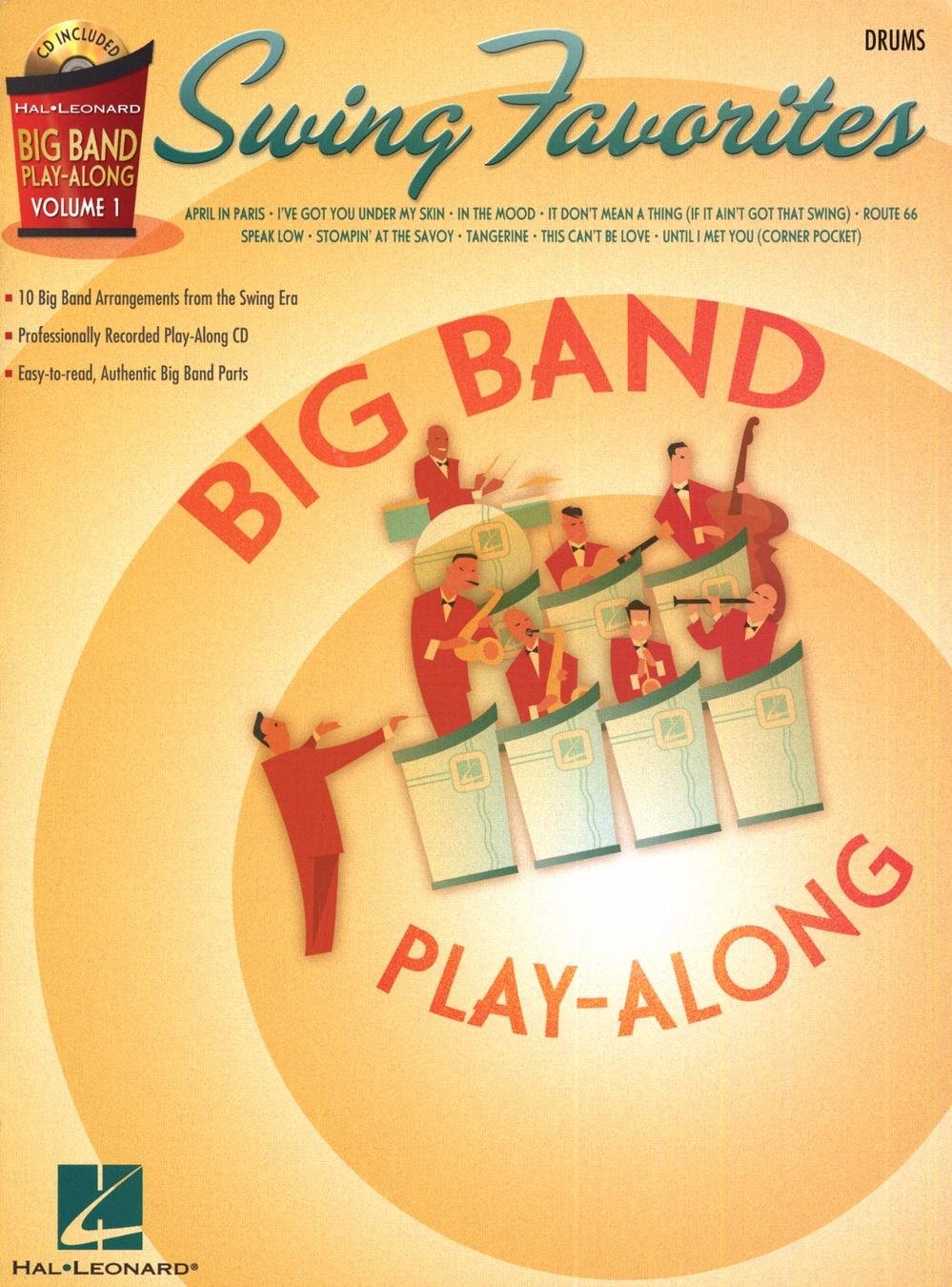 Swing Favorites  Drums: Big Band Playalong Volume 1 (Big Band Playalong, 1)