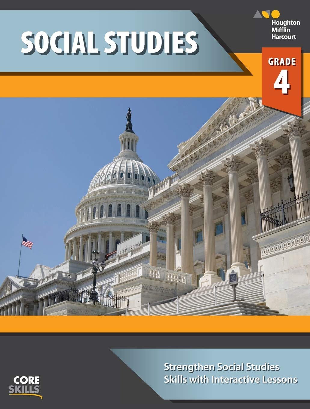 SteckVaughn Core Skills Social Studies: Workbook Grade 4,Used