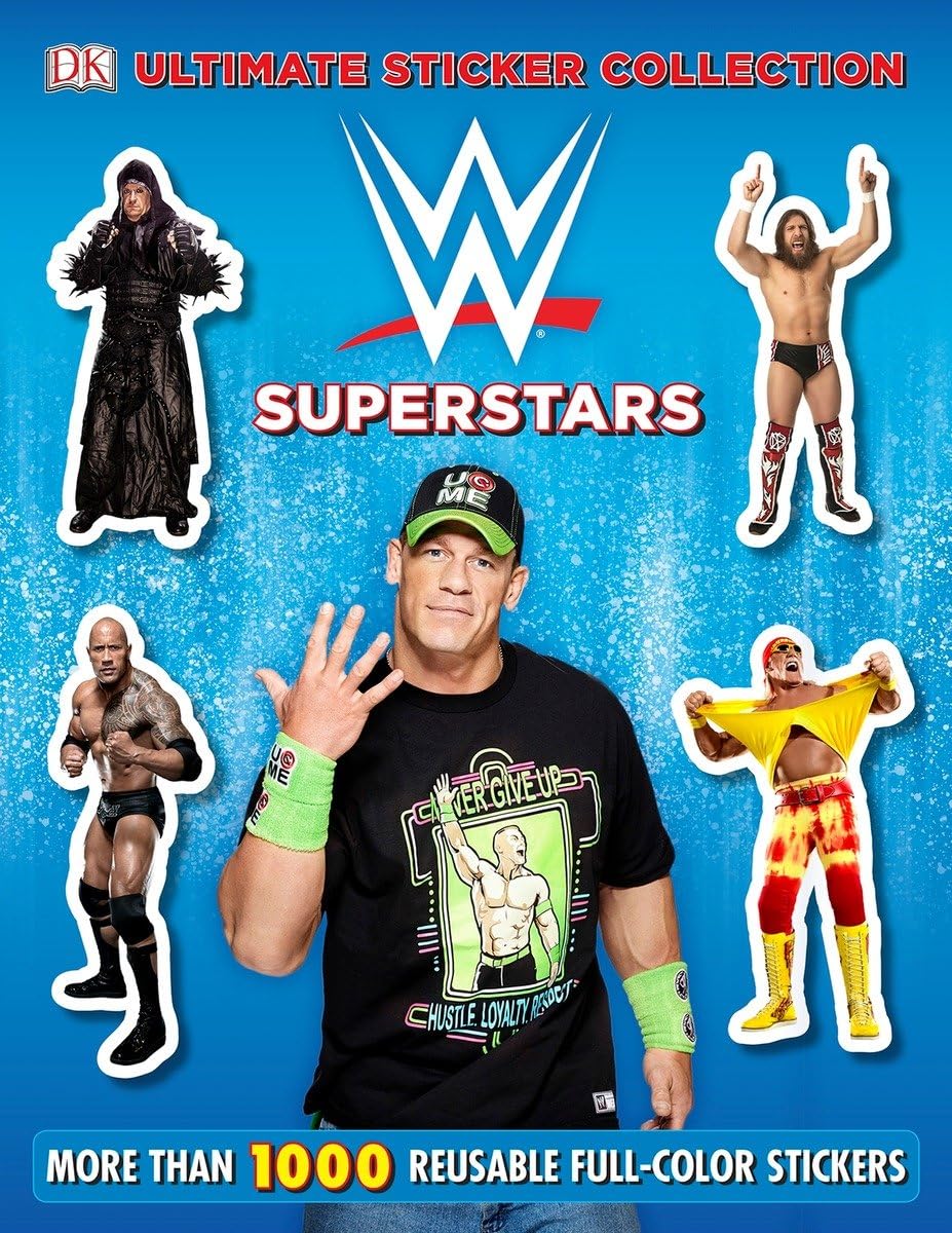 Ultimate Sticker Collection: WWE Superstars (DK Ultimate Sticker Collection),Used