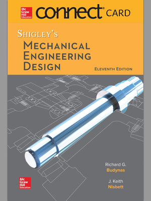 Connect Access Card for Shigley's Mechanical Engineering Design,Used