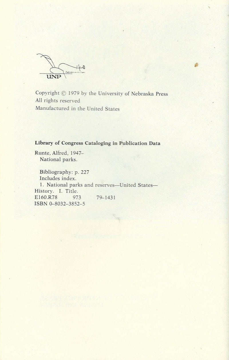 National Parks: The American Experience,Used