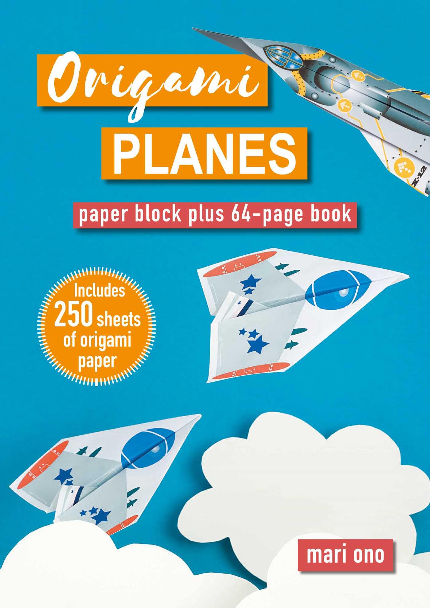 Origami Planes: Paper Block Plus 64Page Book