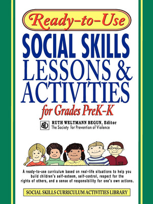 ReadytoUse Social Skills: Lessons & Activities for Grades PreKK,Used