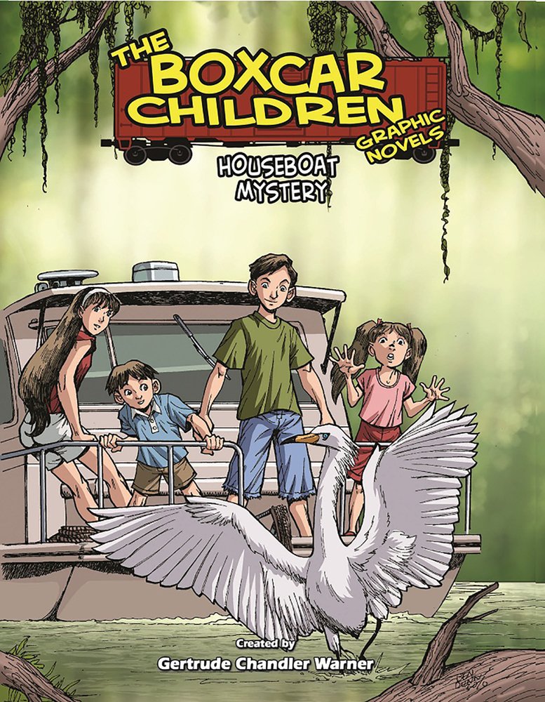 Houseboat Mystery Graphic Novel (The Boxcar Children Graphic Novels),New