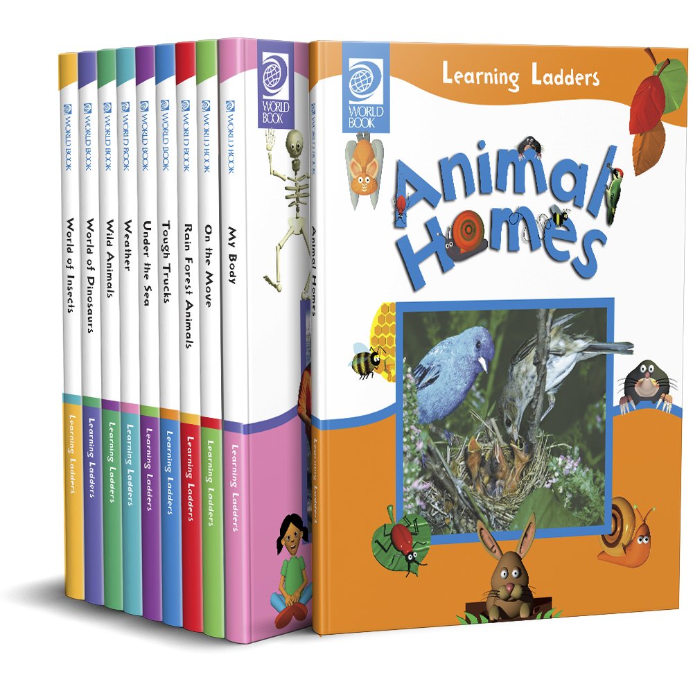 Learning Ladders 10Volume Set Of Books,Used