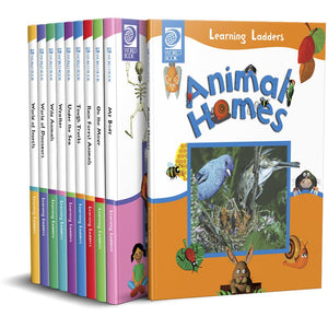 Learning Ladders 10Volume Set Of Books,Used