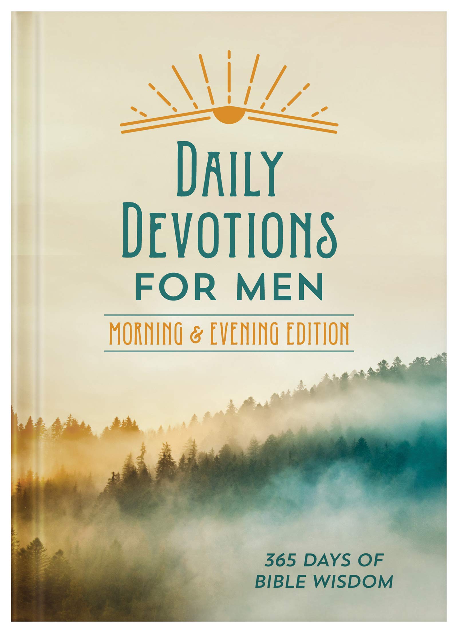 Daily Devotions for Men Morning & Evening Edition: 365 Days of Bible Wisdom,Used