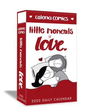 Catana Comics Little Moments of Love 2020 Deluxe DaytoDay Calendar,Used