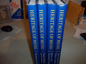 Heritage Of Music (4 Volume Set),New