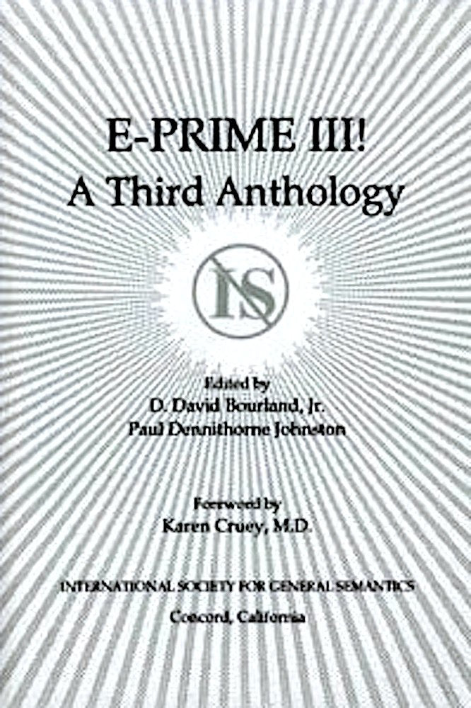 Eprime Iii!: A Third Anthology