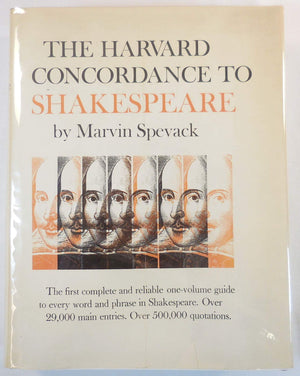 The Harvard Concordance To Shakespeare,New