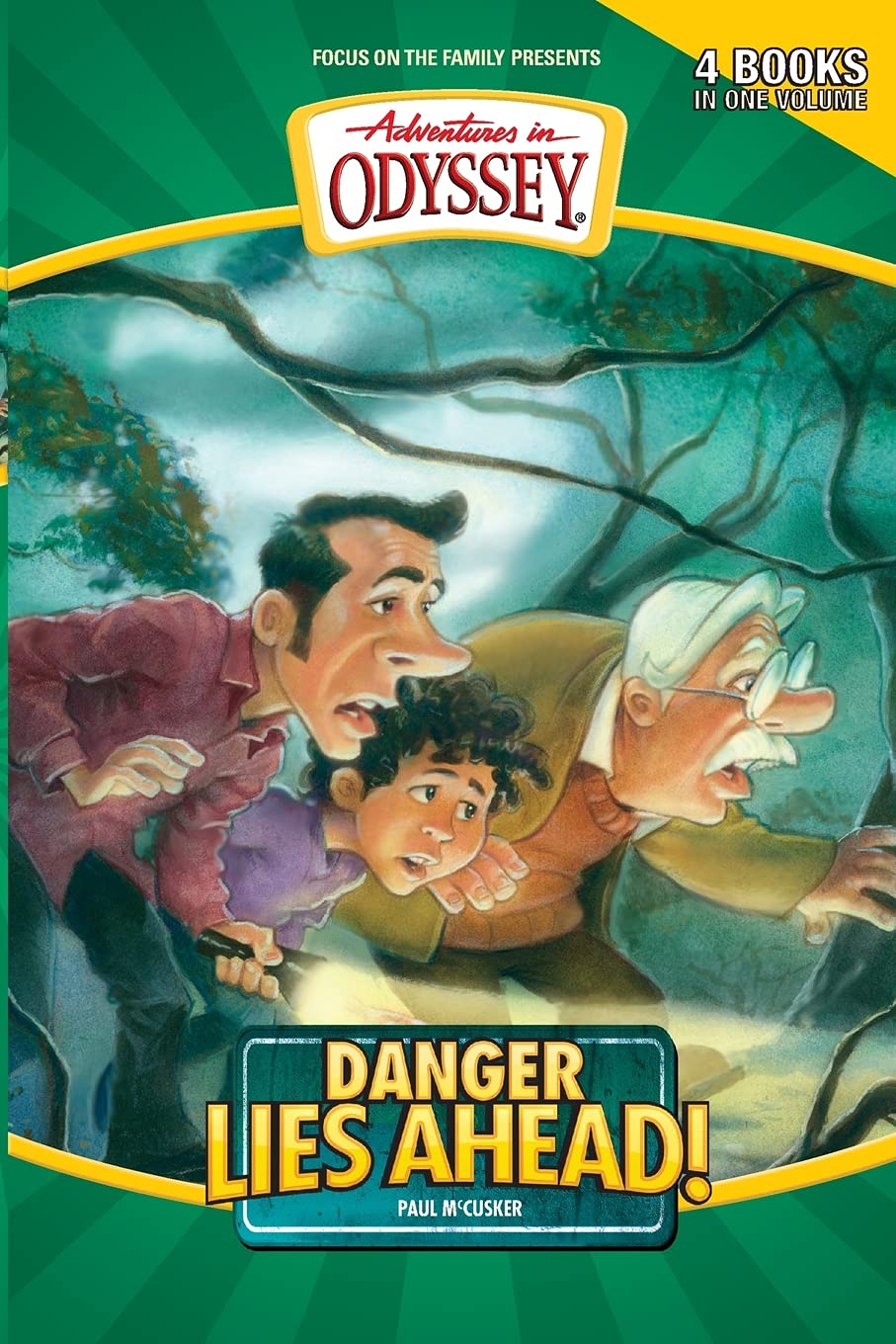 Danger Lies Ahead: Lights Out At Camp Whatanut/The King'S Quest/Danger Lies Ahead/A Carnival Of Secrets (Adventures In Odyssey,Used