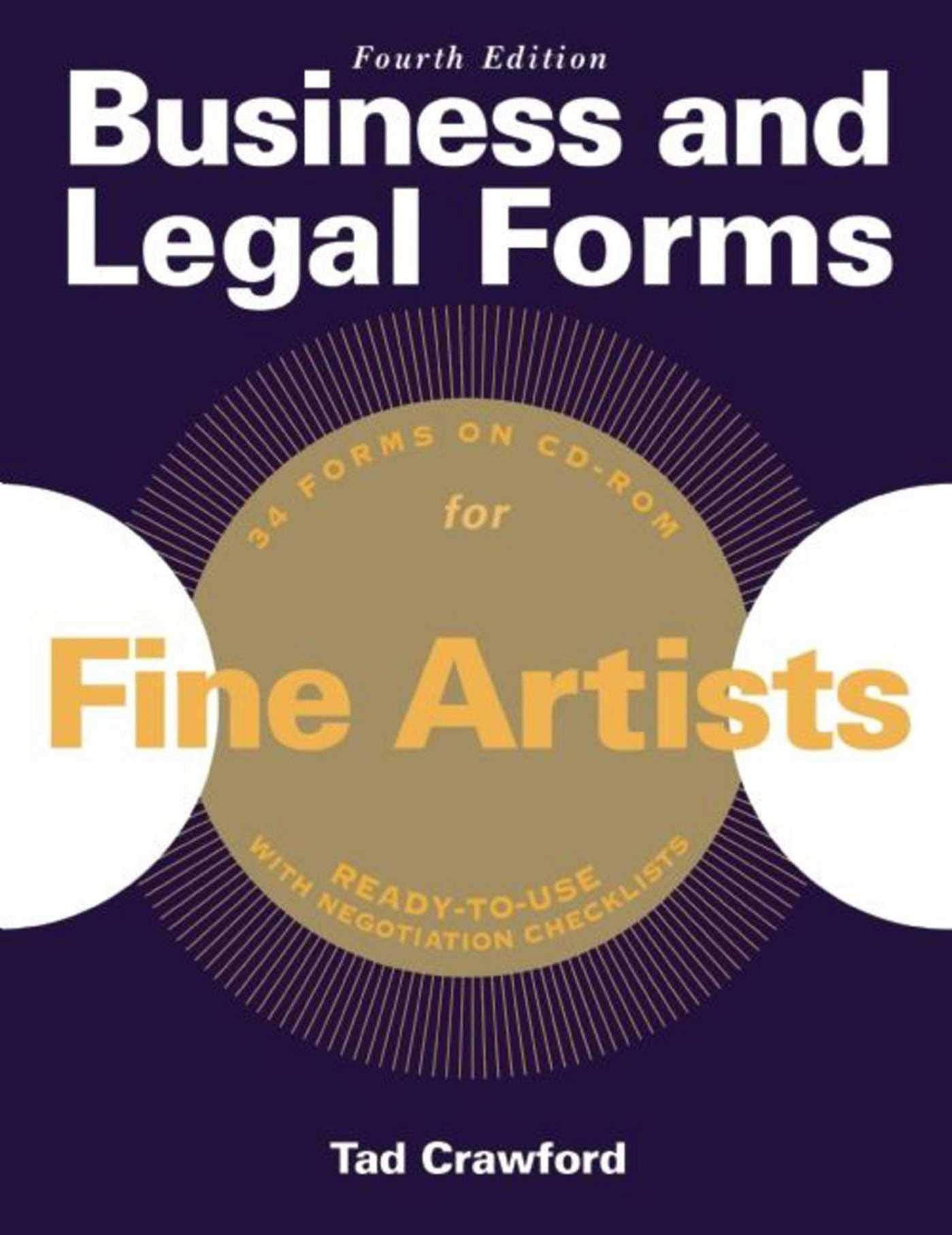 Business and Legal Forms for Fine Artists (Business and Legal Forms Series),Used