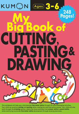 Kumon My Big Book of Cutting, Pasting & Drawing (Kumon Bindup Workbooks)
