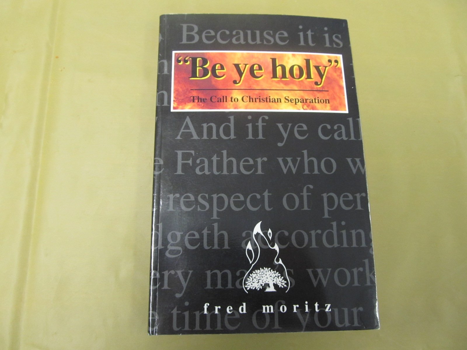 Be Ye Holy: The Call to Christian Separation,Used