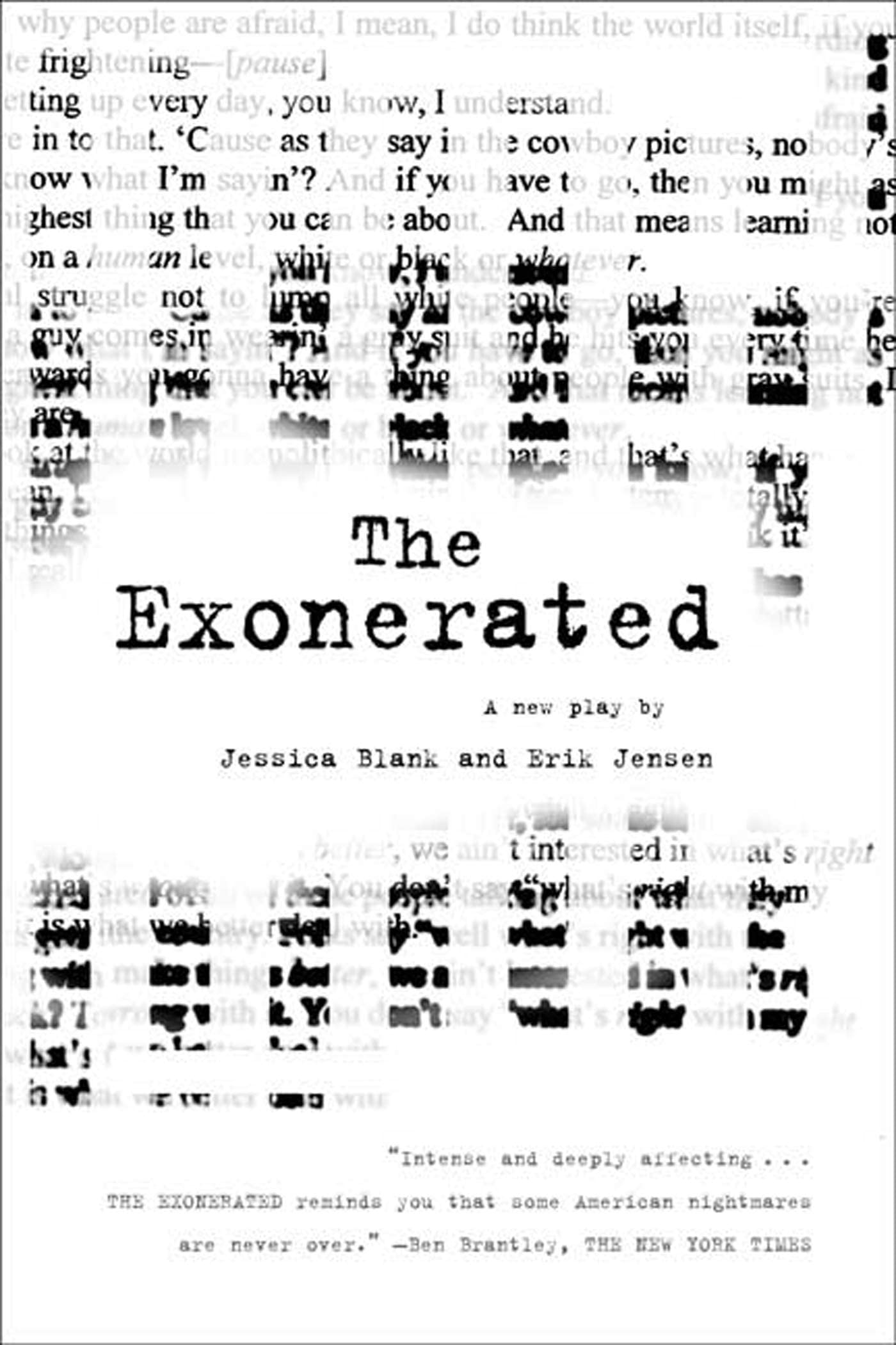 The Exonerated: A Play,New