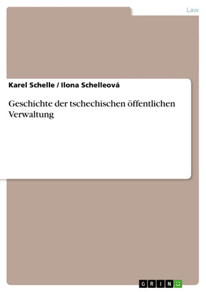 Geschichte der tschechischen ffentlichen Verwaltung (Czech Edition),Used