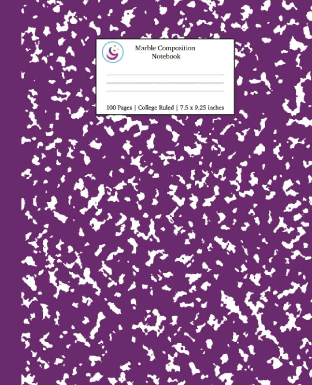 Marble Composition Notebook College Ruled: Purple Marble Notebooks, School Supplies, Notebooks for School (Notebooks College Rul,Used