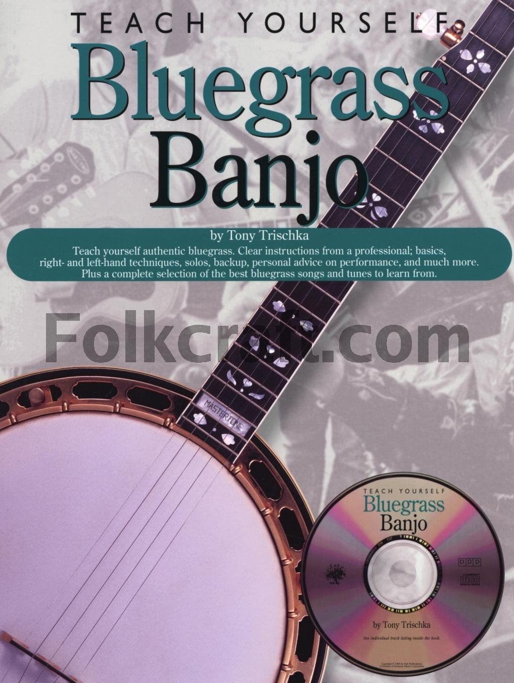 Teach Yourself Bluegrass Banjo Book/Online Audio,Used
