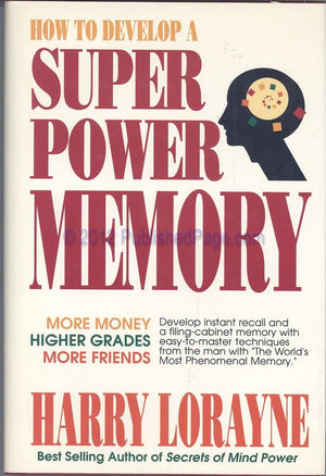 How to Develop a Super Power Memory,Used