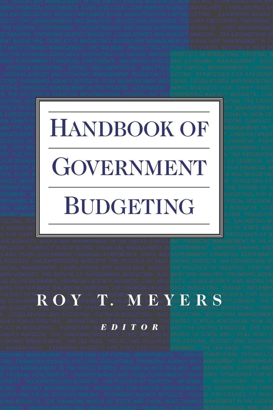 Handbook of Government Budgeting,Used