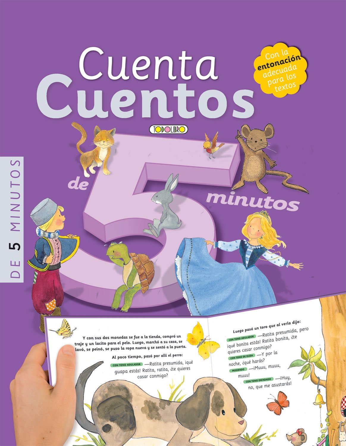 Cuenta cuentos de 5 minutos (Libros de Lectura) (Spanish Edition),Used