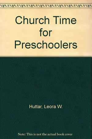 Church Time for Preschoolers,Used