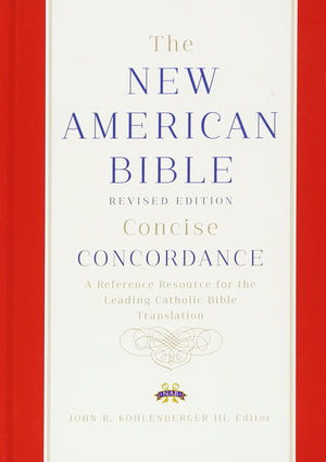 New American Bible Revised Edition Concise Concordance,New