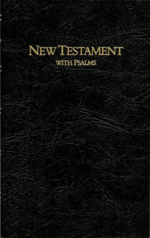 Large Print New Testament With Psalms