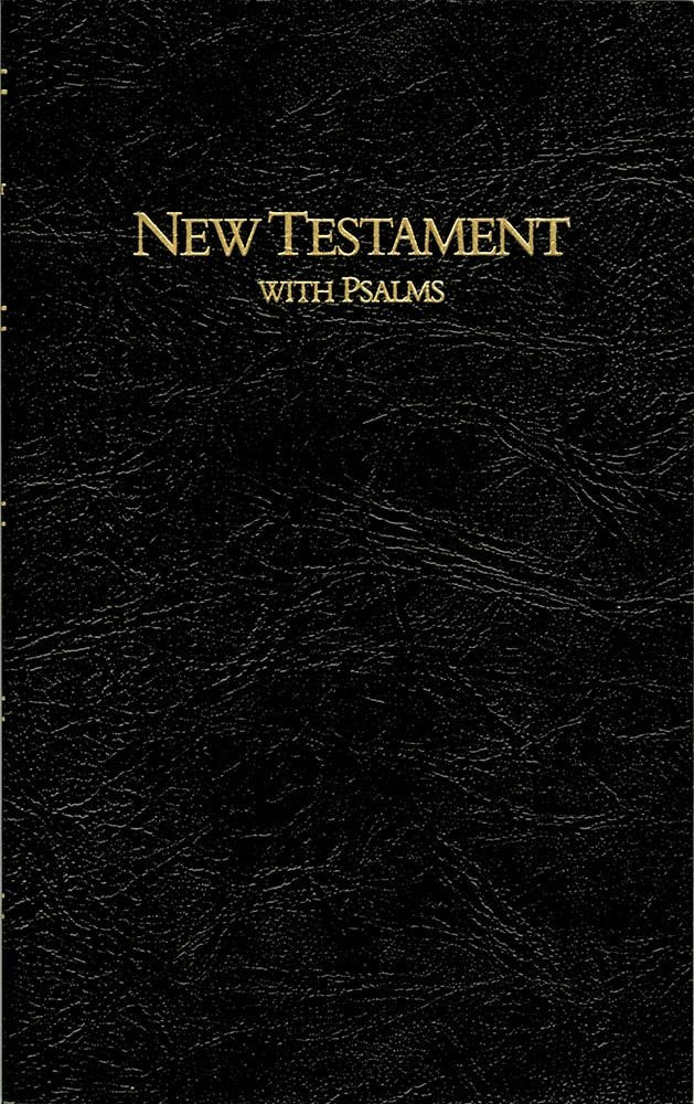 Large Print New Testament With Psalms