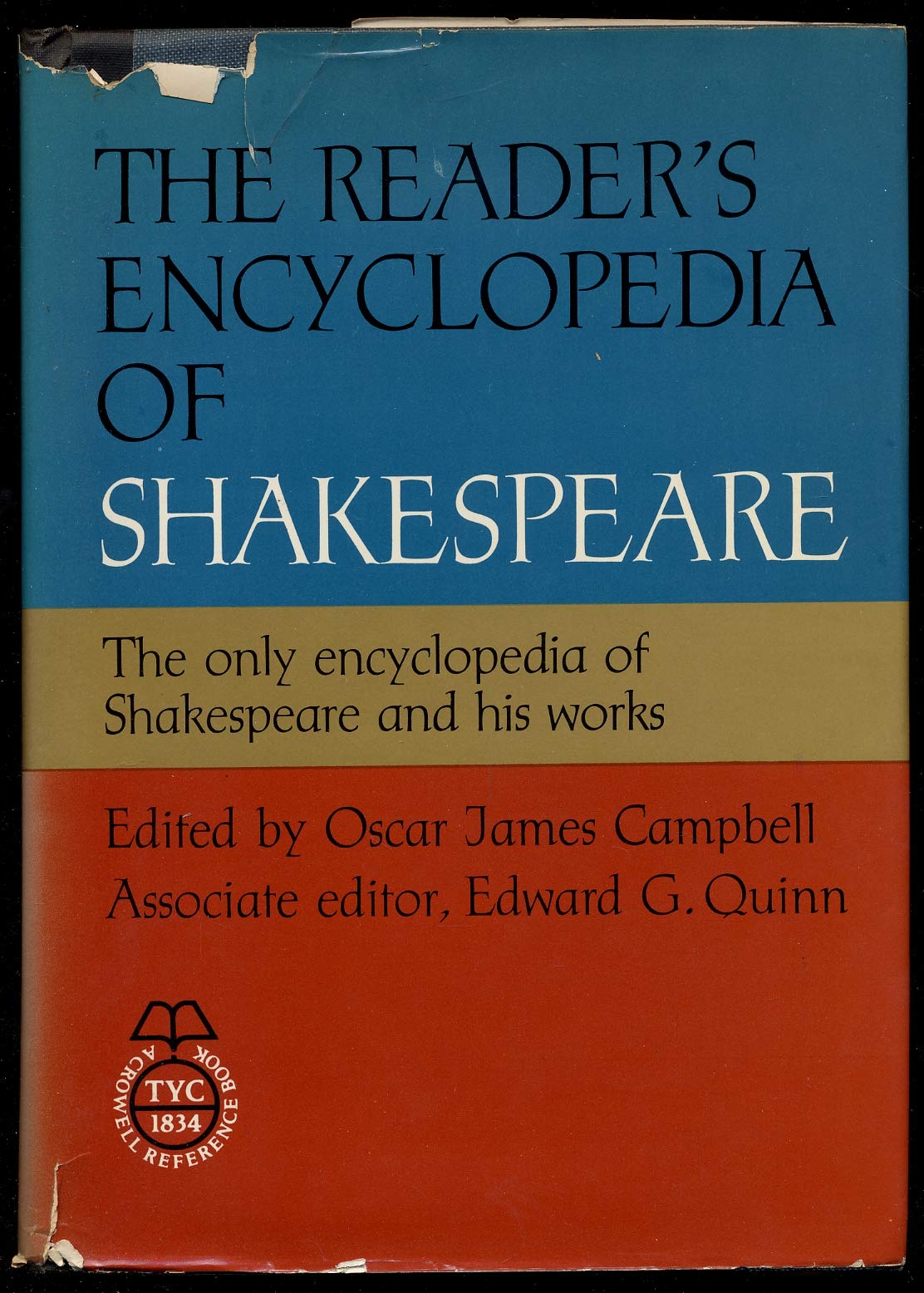 The Reader's Encyclopedia of Shakespeare,Used