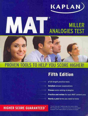 Kaplan MAT (Kaplan Test Prep),New