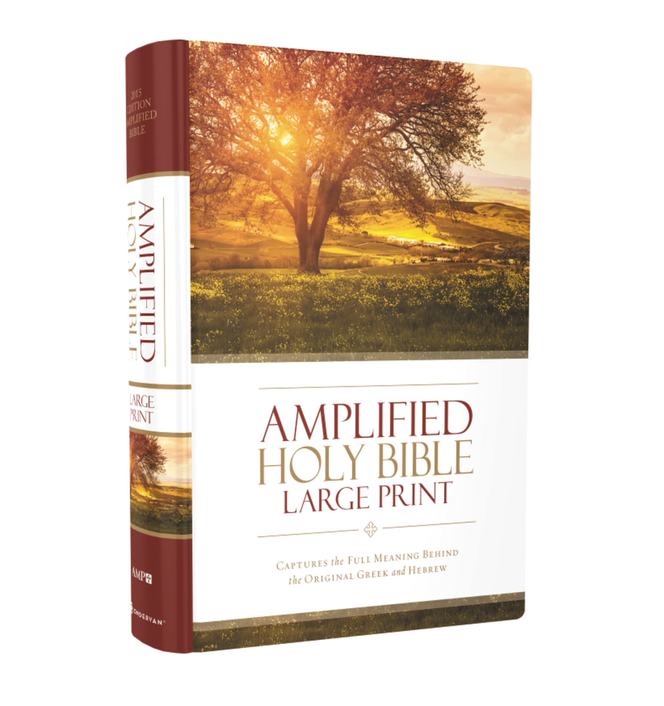 Amplified Holy Bible, Large Print, Hardcover: Captures The Full Meaning Behind The Original Greek And Hebrew,New