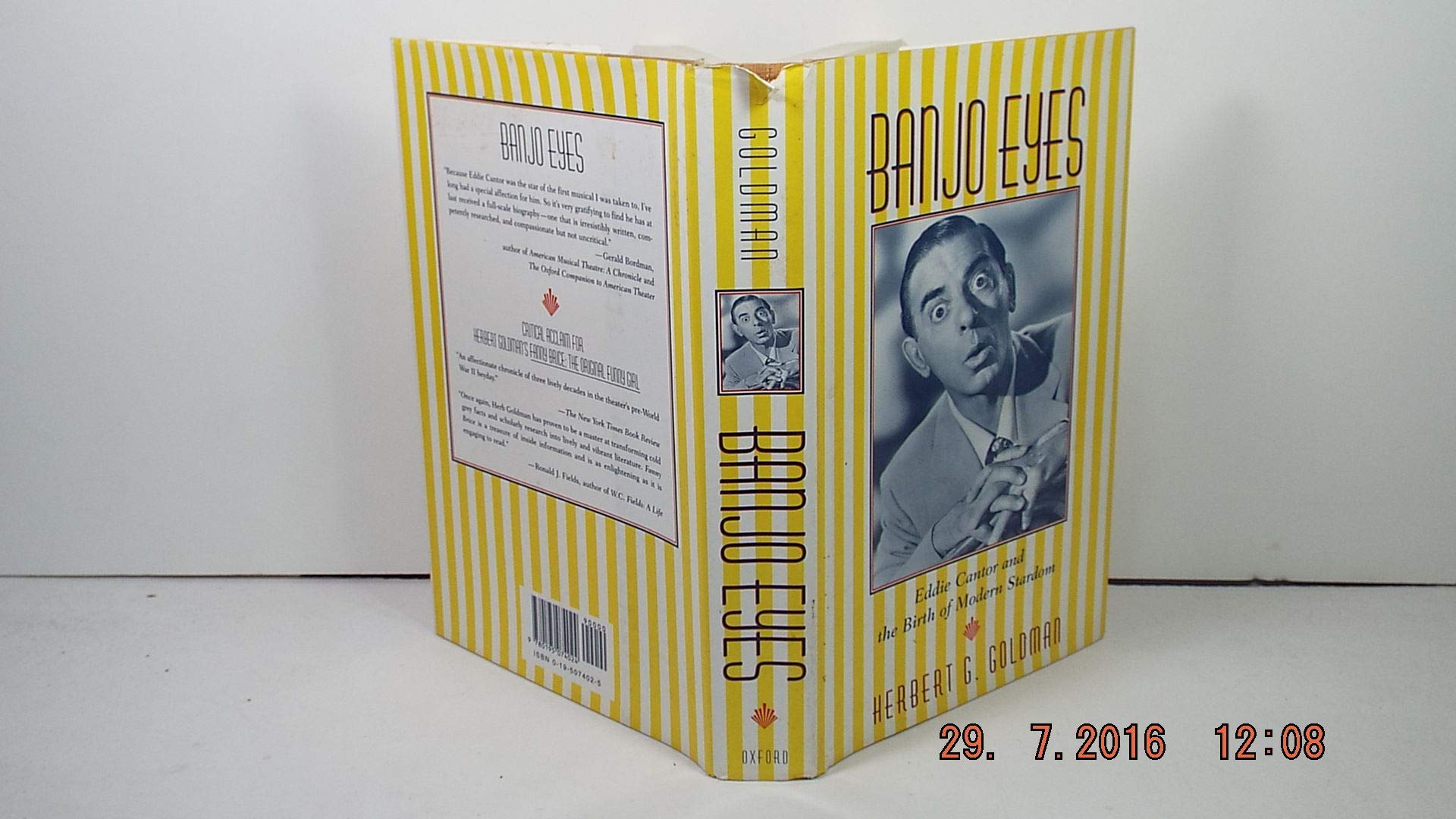 Banjo Eyes: Eddie Cantor and the Birth of Modern Stardom,Used