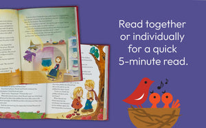 FiveMinute Stories  Over 50 Tales and Fables: Short Nursery Rhymes, Fairy Tales, and Bedtime Collections for Children,New